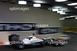 13.11.2010 Abu Dhabi, Abu Dhabi,  Michael Schumacher (GER), Mercedes GP Petronas - Formula 1 World Championship, Rd 19, Abu Dhabi Grand Prix, Saturday Qualifying