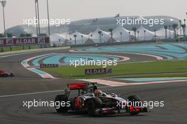 13.11.2010 Abu Dhabi, Abu Dhabi,  Lewis Hamilton (GBR), McLaren Mercedes - Formula 1 World Championship, Rd 19, Abu Dhabi Grand Prix, Saturday Practice