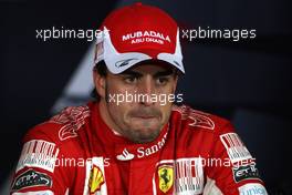 13.11.2010 Abu Dhabi, Abu Dhabi,  Fernando Alonso (ESP), Scuderia Ferrari - Formula 1 World Championship, Rd 19, Abu Dhabi Grand Prix, Saturday Press Conference