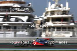 13.11.2010 Abu Dhabi, Abu Dhabi,  Lewis Hamilton (GBR), McLaren Mercedes  - Formula 1 World Championship, Rd 19, Abu Dhabi Grand Prix, Saturday Practice