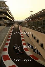 13.11.2010 Abu Dhabi, Abu Dhabi,  Christian Klien (AUT), test driver,  Hispania Racing F1 Team, HRT - Formula 1 World Championship, Rd 19, Abu Dhabi Grand Prix, Saturday Qualifying