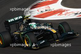 13.11.2010 Abu Dhabi, Abu Dhabi,  Heikki Kovalainen (FIN), Lotus F1 Team - Formula 1 World Championship, Rd 19, Abu Dhabi Grand Prix, Saturday Practice