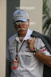 13.11.2010 Abu Dhabi, Abu Dhabi,  Dr. Dieter Zetsche (GER), Chairman of Daimler  - Formula 1 World Championship, Rd 19, Abu Dhabi Grand Prix, Saturday