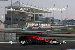 13.11.2010 Abu Dhabi, Abu Dhabi,  Timo Glock (GER), Virgin Racing - Formula 1 World Championship, Rd 19, Abu Dhabi Grand Prix, Saturday Practice
