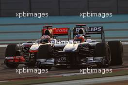 13.11.2010 Abu Dhabi, Abu Dhabi,  Jenson Button (GBR), McLaren Mercedes  - Formula 1 World Championship, Rd 19, Abu Dhabi Grand Prix, Saturday Qualifying
