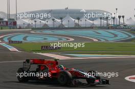 13.11.2010 Abu Dhabi, Abu Dhabi,  Lucas di Grassi (BRA), Virgin Racing - Formula 1 World Championship, Rd 19, Abu Dhabi Grand Prix, Saturday Practice