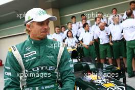 14.11.2010 Abu Dhabi, Abu Dhabi,  Heikki Kovalainen (FIN), Lotus F1 Team - Formula 1 World Championship, Rd 19, Abu Dhabi Grand Prix, Sunday