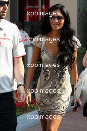 14.11.2010 Abu Dhabi, Abu Dhabi,  Nicole Scherzinger (USA), Singer in the Pussycat Dolls and girlfriend of Lewis Hamilton (GBR) - Formula 1 World Championship, Rd 19, Abu Dhabi Grand Prix, Sunday