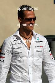 14.11.2010 Abu Dhabi, Abu Dhabi,  Michael Schumacher (GER), Mercedes GP Petronas - Formula 1 World Championship, Rd 19, Abu Dhabi Grand Prix, Sunday