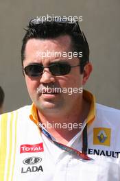 11.11.2010 Abu Dhabi, Abu Dhabi,  Eric Boullier (FRA), Team Principal, Renault F1 Team - Formula 1 World Championship, Rd 19, Abu Dhabi Grand Prix, Thursday