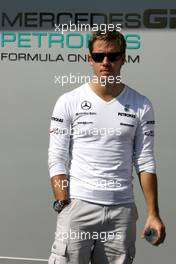 11.11.2010 Abu Dhabi, Abu Dhabi,  Sam Bird (GBR), Test Driver, Mercedes GP - Formula 1 World Championship, Rd 19, Abu Dhabi Grand Prix, Thursday