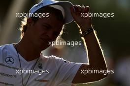 11.11.2010 Abu Dhabi, Abu Dhabi,  Nico Rosberg (GER), Mercedes GP Petronas - Formula 1 World Championship, Rd 19, Abu Dhabi Grand Prix, Thursday