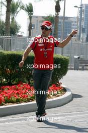 11.11.2010 Abu Dhabi, Abu Dhabi,  Felipe Massa (BRA), Scuderia Ferrari - Formula 1 World Championship, Rd 19, Abu Dhabi Grand Prix, Thursday