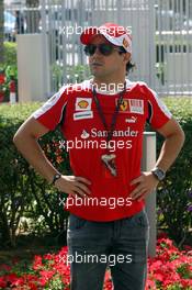 11.11.2010 Abu Dhabi, Abu Dhabi,  Felipe Massa (BRA), Scuderia Ferrari - Formula 1 World Championship, Rd 19, Abu Dhabi Grand Prix, Thursday