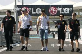 11.11.2010 Abu Dhabi, Abu Dhabi,  Vitaly Petrov (RUS), Renault F1 Team  - Formula 1 World Championship, Rd 19, Abu Dhabi Grand Prix, Thursday