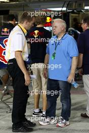 11.11.2010 Abu Dhabi, Abu Dhabi,  Norbert Vettel, father of Sebastian Vettel (GER), Red Bull Racing - Formula 1 World Championship, Rd 19, Abu Dhabi Grand Prix, Thursday