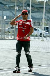 11.11.2010 Abu Dhabi, Abu Dhabi,  Felipe Massa (BRA), Scuderia Ferrari - Formula 1 World Championship, Rd 19, Abu Dhabi Grand Prix, Thursday