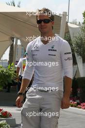 11.11.2010 Abu Dhabi, Abu Dhabi,  Sam Bird, GP2 driver who is soon t test for Mercedes - Formula 1 World Championship, Rd 19, Abu Dhabi Grand Prix, Thursday