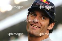 11.11.2010 Abu Dhabi, Abu Dhabi,  Mark Webber (AUS), Red Bull Racing  - Formula 1 World Championship, Rd 19, Abu Dhabi Grand Prix, Thursday