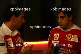 11.11.2010 Abu Dhabi, Abu Dhabi,  Fernando Alonso (ESP), Scuderia Ferrari - Formula 1 World Championship, Rd Abu Dhabi Grand Prix, Thursday