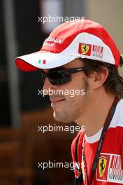 11.11.2010 Abu Dhabi, Abu Dhabi,  Fernando Alonso (ESP), Scuderia Ferrari - Formula 1 World Championship, Rd 19, Abu Dhabi Grand Prix, Thursday