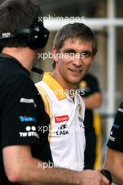 11.11.2010 Abu Dhabi, Abu Dhabi,  Vitaly Petrov (RUS), Renault F1 Team  - Formula 1 World Championship, Rd 19, Abu Dhabi Grand Prix, Thursday