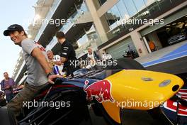 11.11.2010 Abu Dhabi, Abu Dhabi,  Mark Webber (AUS), Red Bull Racing  - Formula 1 World Championship, Rd 19, Abu Dhabi Grand Prix, Thursday