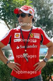 11.11.2010 Abu Dhabi, Abu Dhabi,  Felipe Massa (BRA), Scuderia Ferrari - Formula 1 World Championship, Rd 19, Abu Dhabi Grand Prix, Thursday