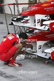 11.11.2010 Abu Dhabi, Abu Dhabi,  Scuderia Ferrari atmosphere - Formula 1 World Championship, Rd 19, Abu Dhabi Grand Prix, Thursday