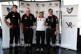 11.11.2010 Abu Dhabi, Abu Dhabi,  Nick Wirth (GBR) Virgin Racing Technical Director; John Booth (GBR) Virgin Racing Team Principal; Nikolay Fomenko (RUS) Marussia Motors Presidentand Graeme Lowdon (GBR) Chief Executive of Virgin Racing at a press conference where Virgin Racing announced that Marussia have acquired a shareholding in the team - Formula 1 World Championship, Rd 19, Abu Dhabi Grand Prix, Thursday