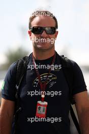 11.11.2010 Abu Dhabi, Abu Dhabi,  Rubens Barrichello (BRA), Williams F1 Team - Formula 1 World Championship, Rd 19, Abu Dhabi Grand Prix, Thursday