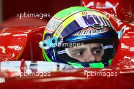 01.02.2010 Valencia, Spain,  Felipe Massa (BRA), Scuderia Ferrari - Formula 1 Testing, Valencia