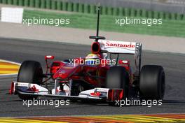 01.02.2010 Valencia, Spain,  Felipe Massa (BRA), Scuderia Ferrari, F10 - Formula 1 Testing, Valencia