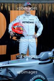 01.02.2010 Valencia, Spain,  Michael Schumacher (GER), Mercedes GP- Formula 1 Testing, Valencia