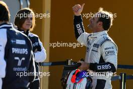 01.02.2010 Valencia, Spain,  Rubens Barrichello (BRA), Williams F1 Team  - Formula 1 Testing, Valencia