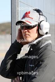 01.02.2010 Valencia, Spain,  Michael Schumacher (GER), Mercedes GP - Formula 1 Testing, Valencia