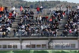 01.02.2010 Valencia, Spain,  Fans watch the action - Formula 1 Testing, Valencia