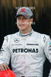 01.02.2010 Valencia, Spain,  Michael Schumacher (GER), Mercedes GP  - Formula 1 Testing, Valencia