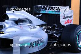 01.02.2010 Valencia, Spain,  Mercedes GP, W01, detail - Formula 1 Testing, Valencia