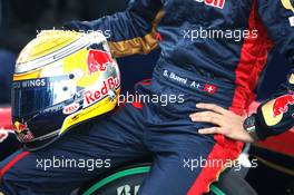 01.02.2010 Valencia, Spain,  Sebastien Buemi (SUI), Scuderia Toro Rosso  - Formula 1 Testing, Valencia