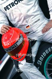 01.02.2010 Valencia, Spain,  Michael Schumacher (GER), Mercedes GP  - Formula 1 Testing, Valencia