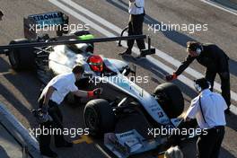 01.02.2010 Valencia, Spain,  Michael Schumacher (GER), Mercedes GP, W01 - Formula 1 Testing, Valencia