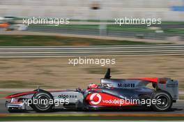 01.02.2010 Valencia, Spain,  Gary Paffett (GBR), Test Driver, McLaren Mercedes  - Formula 1 Testing, Valencia