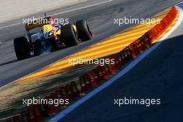 01.02.2010 Valencia, Spain,  Robert Kubica (POL), Renault F1 Team  - Formula 1 Testing, Valencia