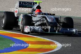 01.02.2010 Valencia, Spain,  Michael Schumacher (GER), Mercedes GP, W01 - Formula 1 Testing, Valencia