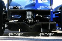 01.02.2010 Valencia, Spain,  Williams diffusor - Formula 1 Testing, Valencia