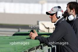 01.02.2010 Valencia, Spain,  Michael Schumacher (GER), Mercedes GP - Formula 1 Testing, Valencia