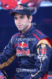 01.02.2010 Valencia, Spain,  Jaime Alguersuari (ESP), Scuderia Toro Rosso  - Formula 1 Testing, Valencia