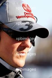 01.02.2010 Valencia, Spain,  Michael Schumacher (GER), Mercedes GP- Formula 1 Testing, Valencia