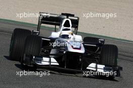 01.02.2010 Valencia, Spain,  Pedro de la Rosa (ESP), BMW Sauber F1 Team - Formula 1 Testing, Valencia